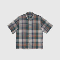 GAUZE PLAID PLAIN S/S SHIRT