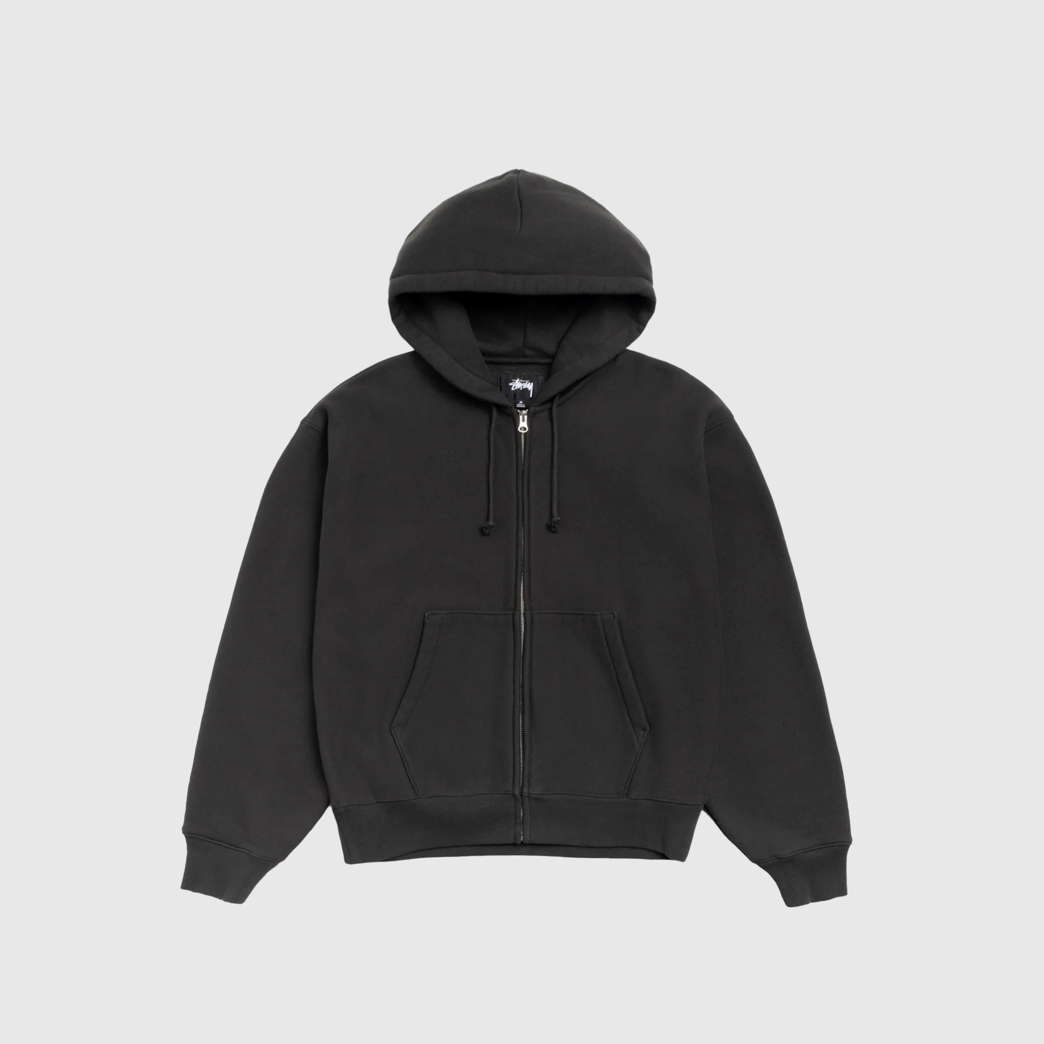 BASIC DIAMOND ZIP HOODY