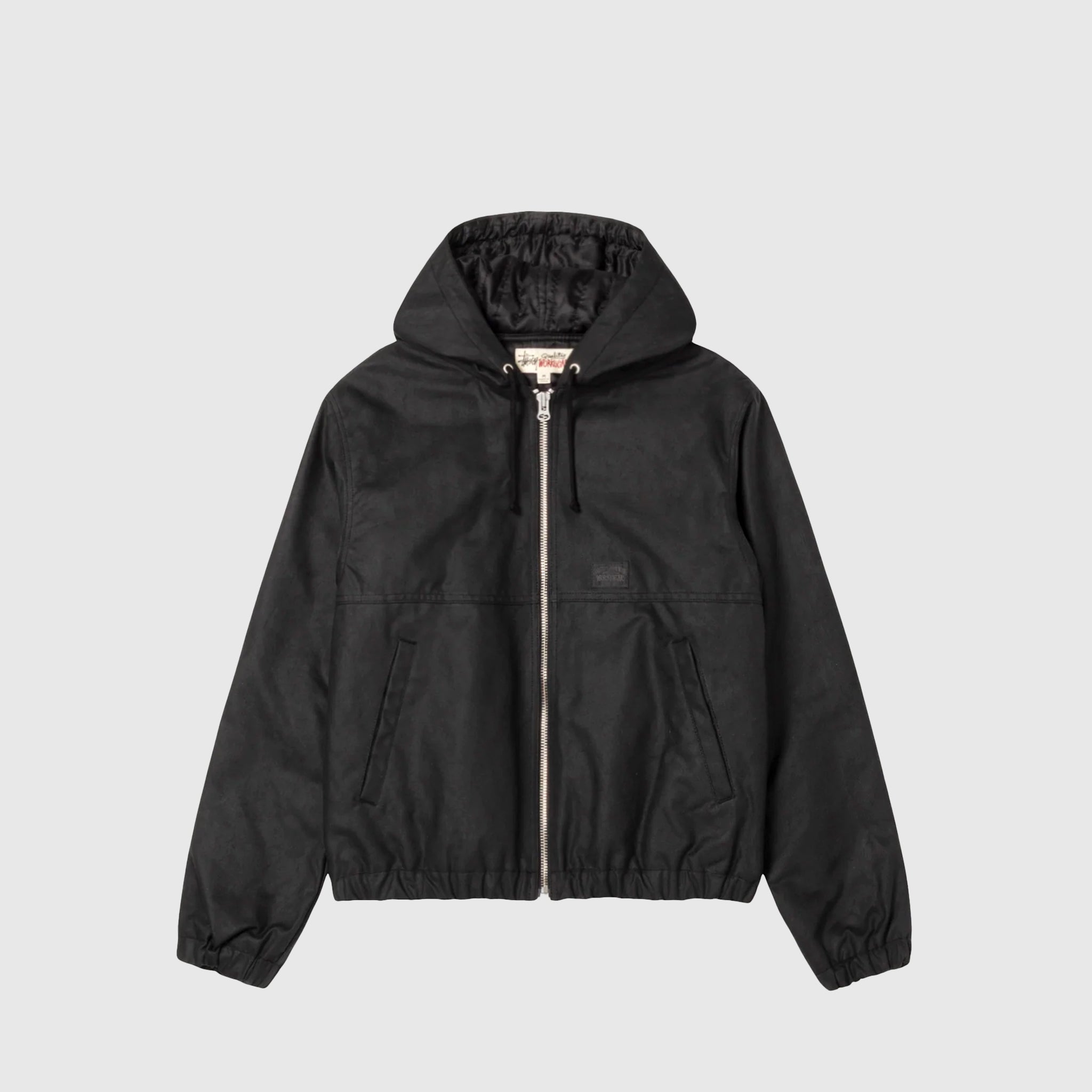 WAXED COTTON WORK JACKET