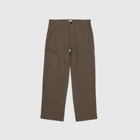 DIAGONAL FLATT NYLON LOOSE PANTS