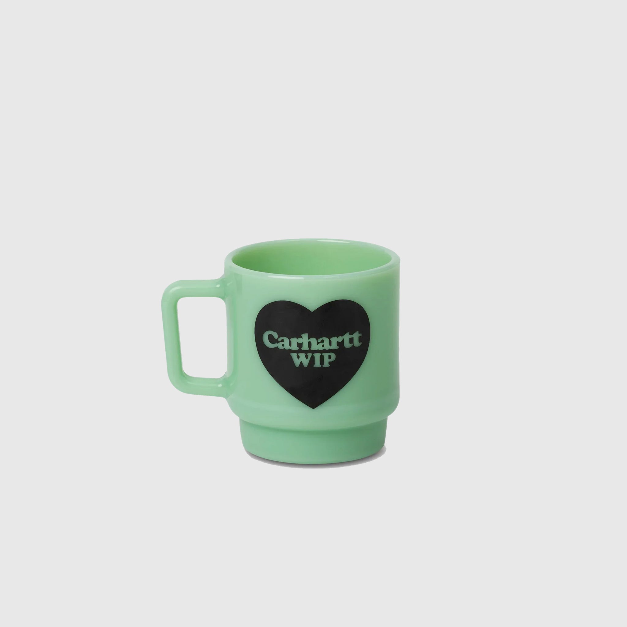 HEART GLASS MUG