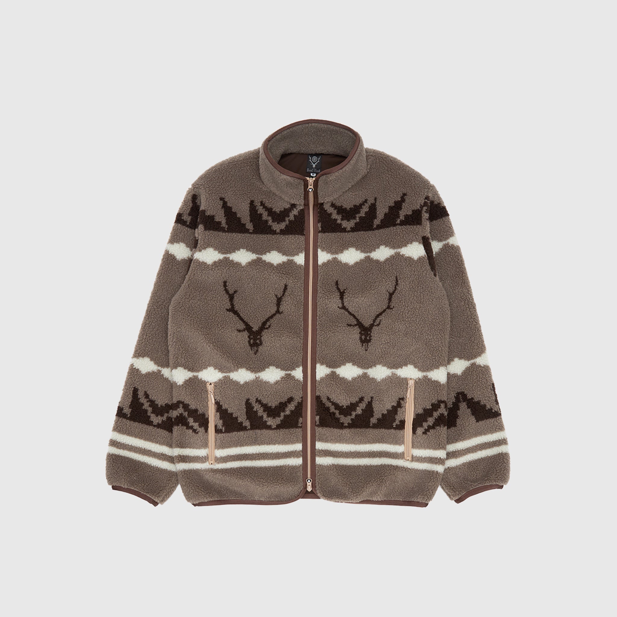 BOA JACQUARD PIPING JACKET