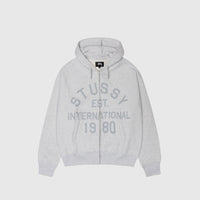 STUSSY EST. PRINTED ZIP HOODY