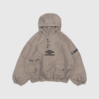 SMOCK CHECK ANORAK