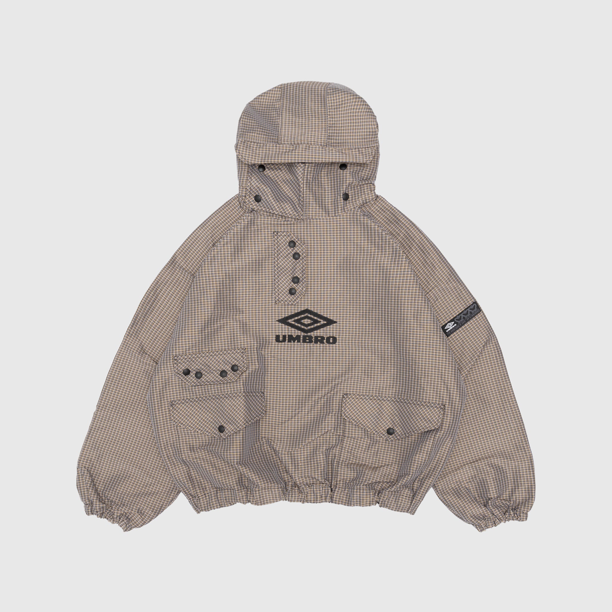 SMOCK CHECK ANORAK
