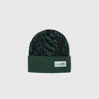 WOODGRAIN JAQUARD BEANIE
