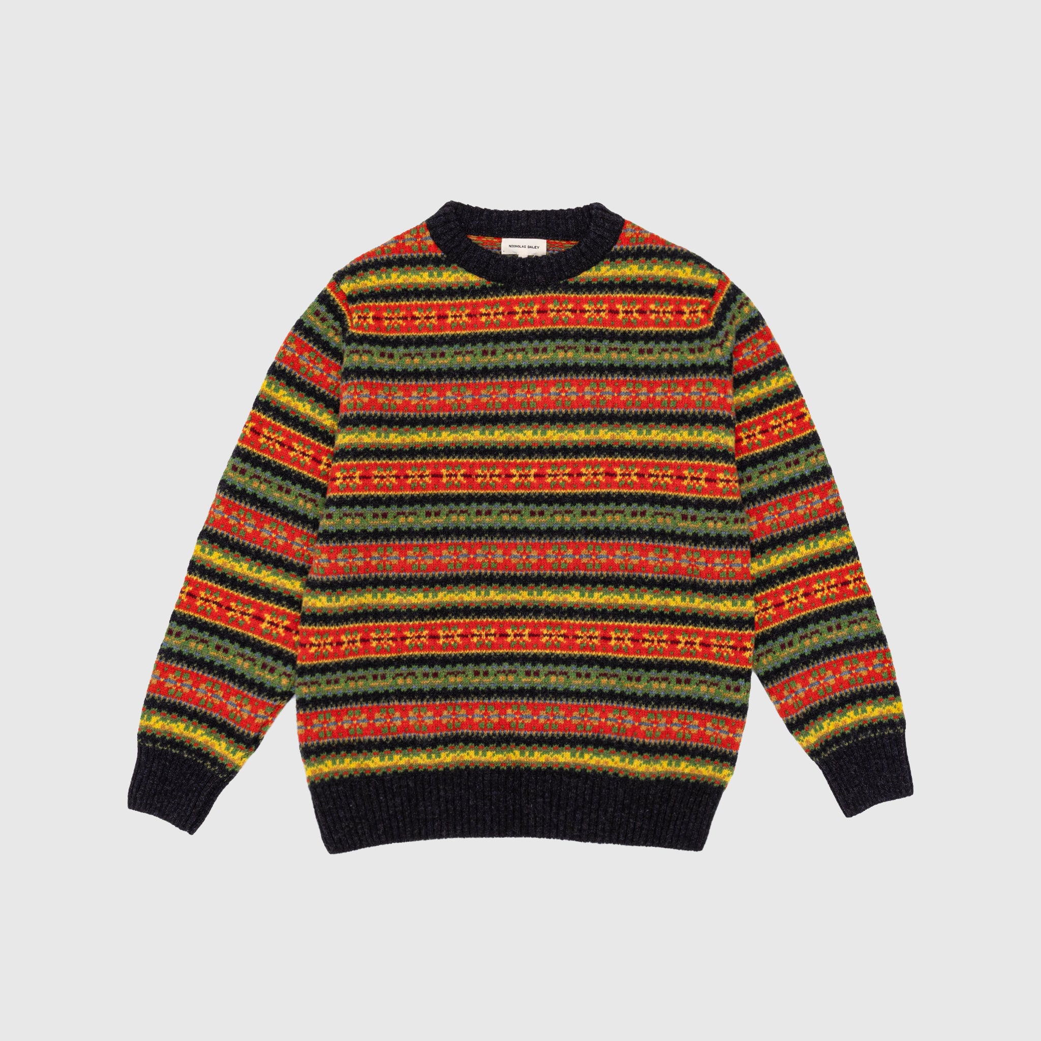 FAIRISLE CREWNECK SWEATER
