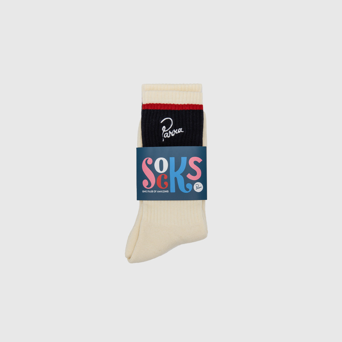 SIGNATURE STRIPED CREW SOCKS