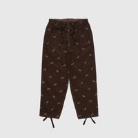 CORDUROY STRING SLACK PANT