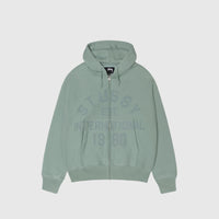 STUSSY EST. PRINTED ZIP HOODY