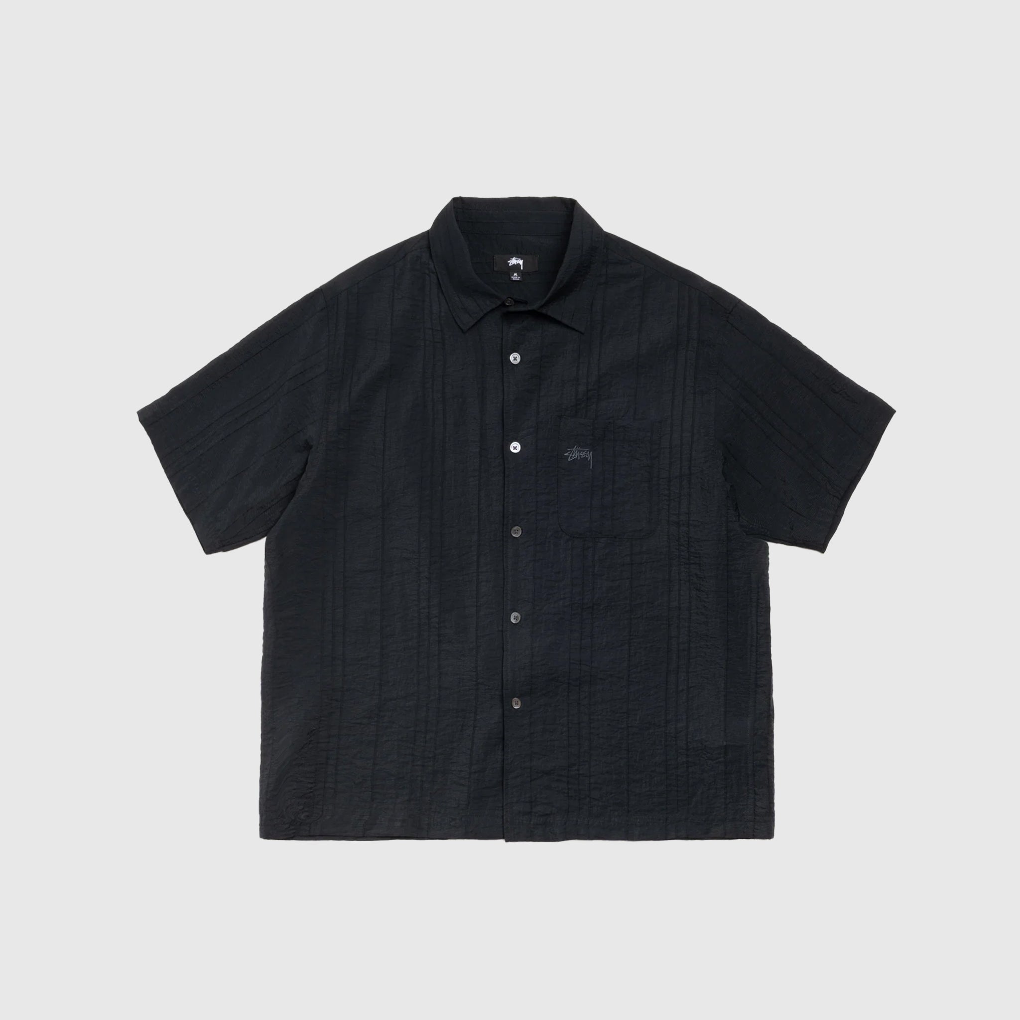 PLEATED TEXTURED SHIRT