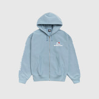STUSSY INTERNATIONAL ZIP HOODY