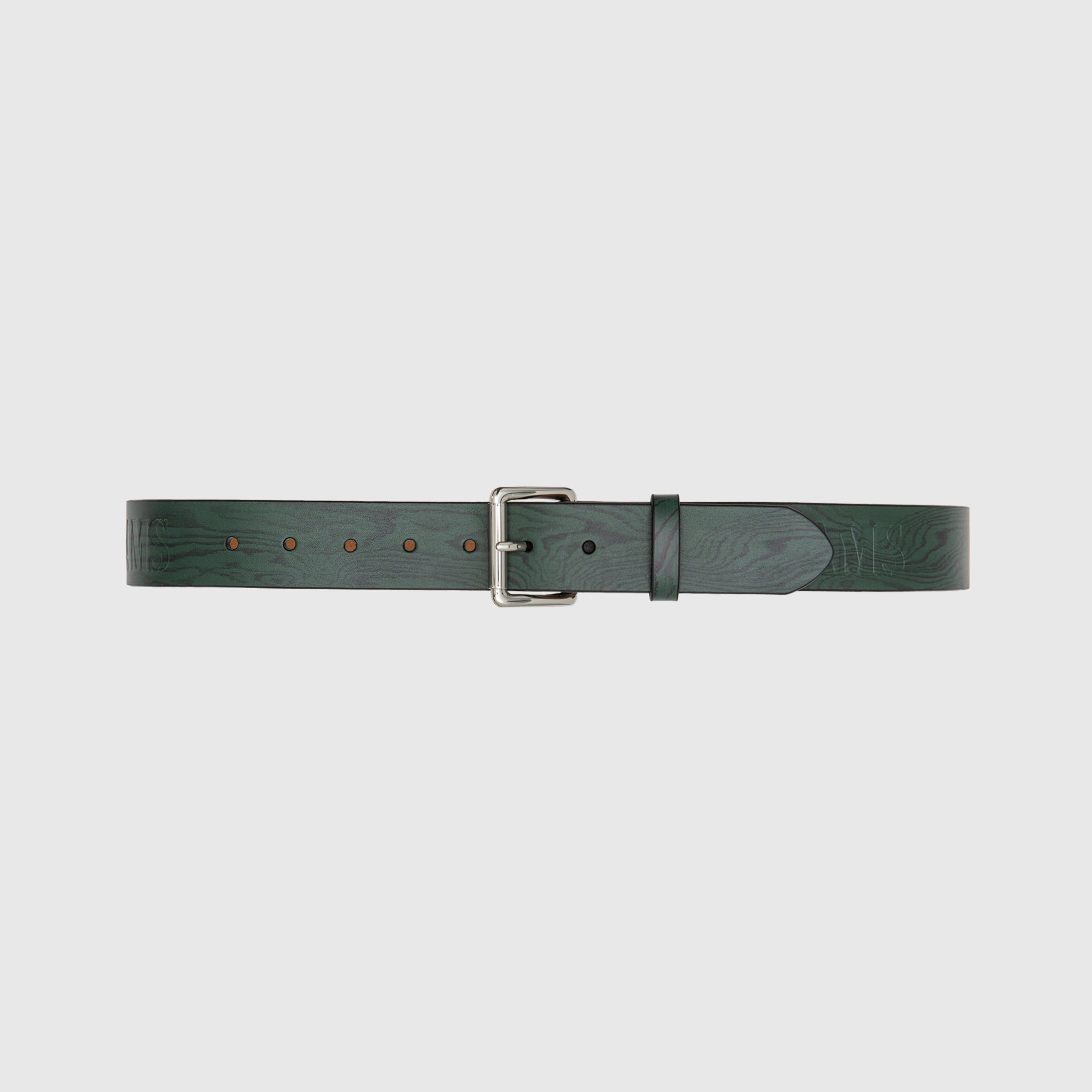 LAAMS WOODGRAIN LEATHER BELT
