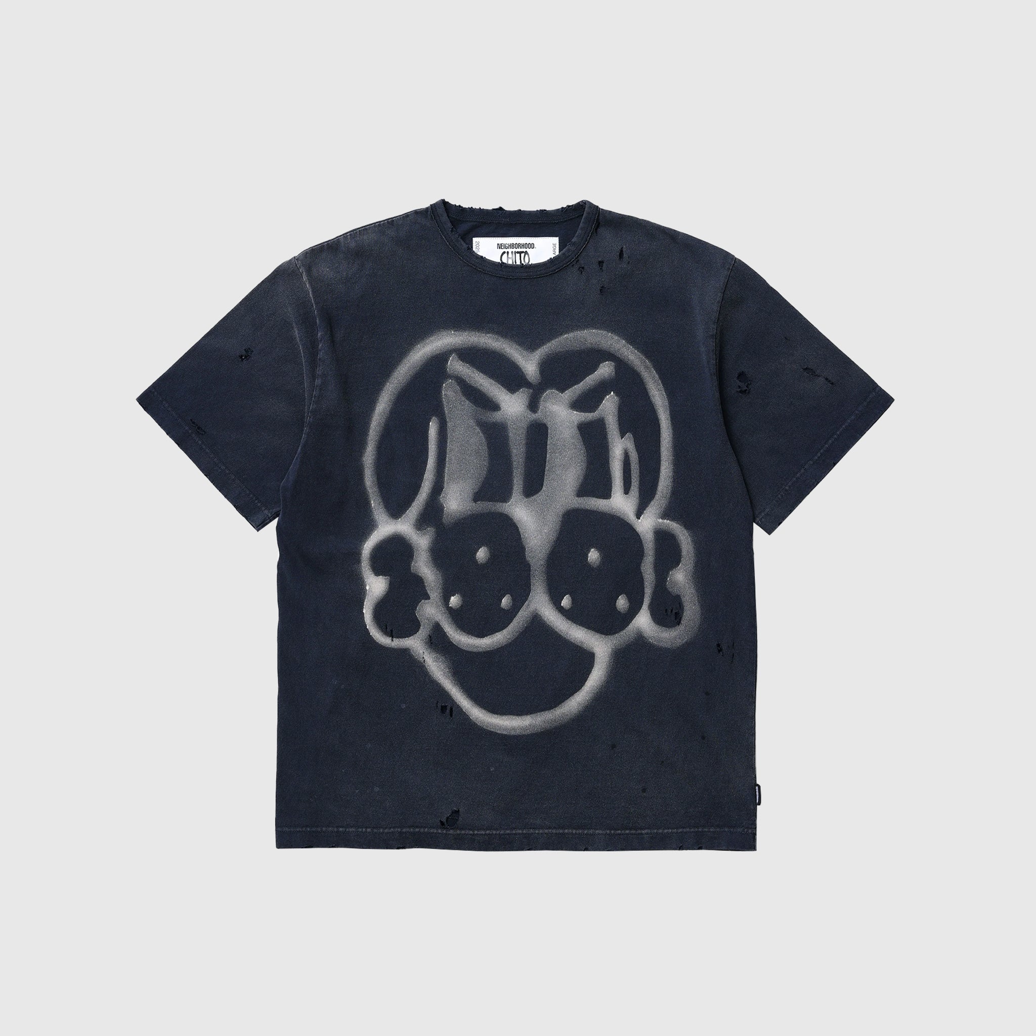 NH x CHITO SAVAGE  S/S CREWNECK T-SHIRT