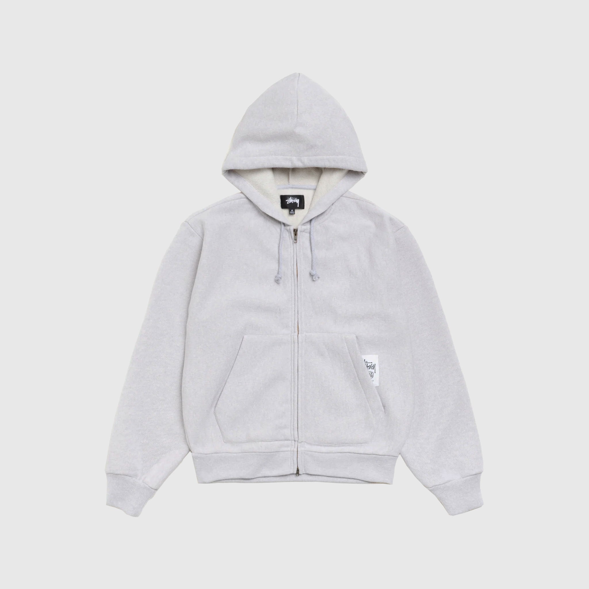 BRASS ZIP KNIT HOODY