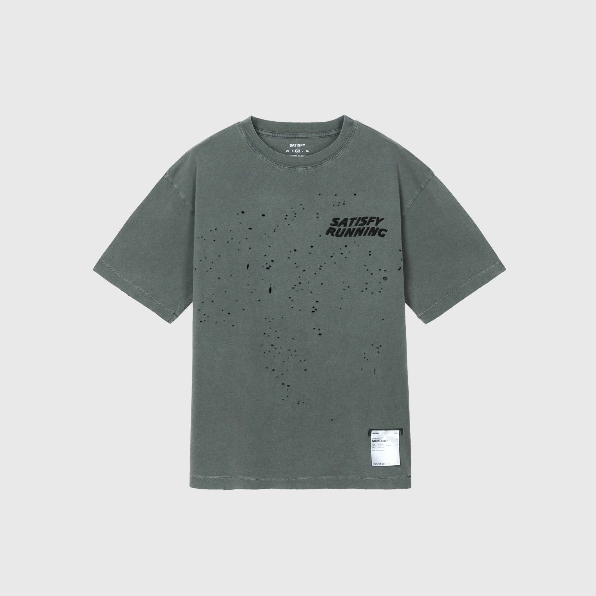 MOTHTECH S/S T-SHIRT "SATISFY RUNNING"