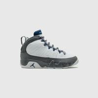 AIR JORDAN 9 RETRO (GS) "FLINT GREY AND FRENCH BLUE"