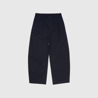 MEN'S PLEATED BARREL LEG TROUSERS