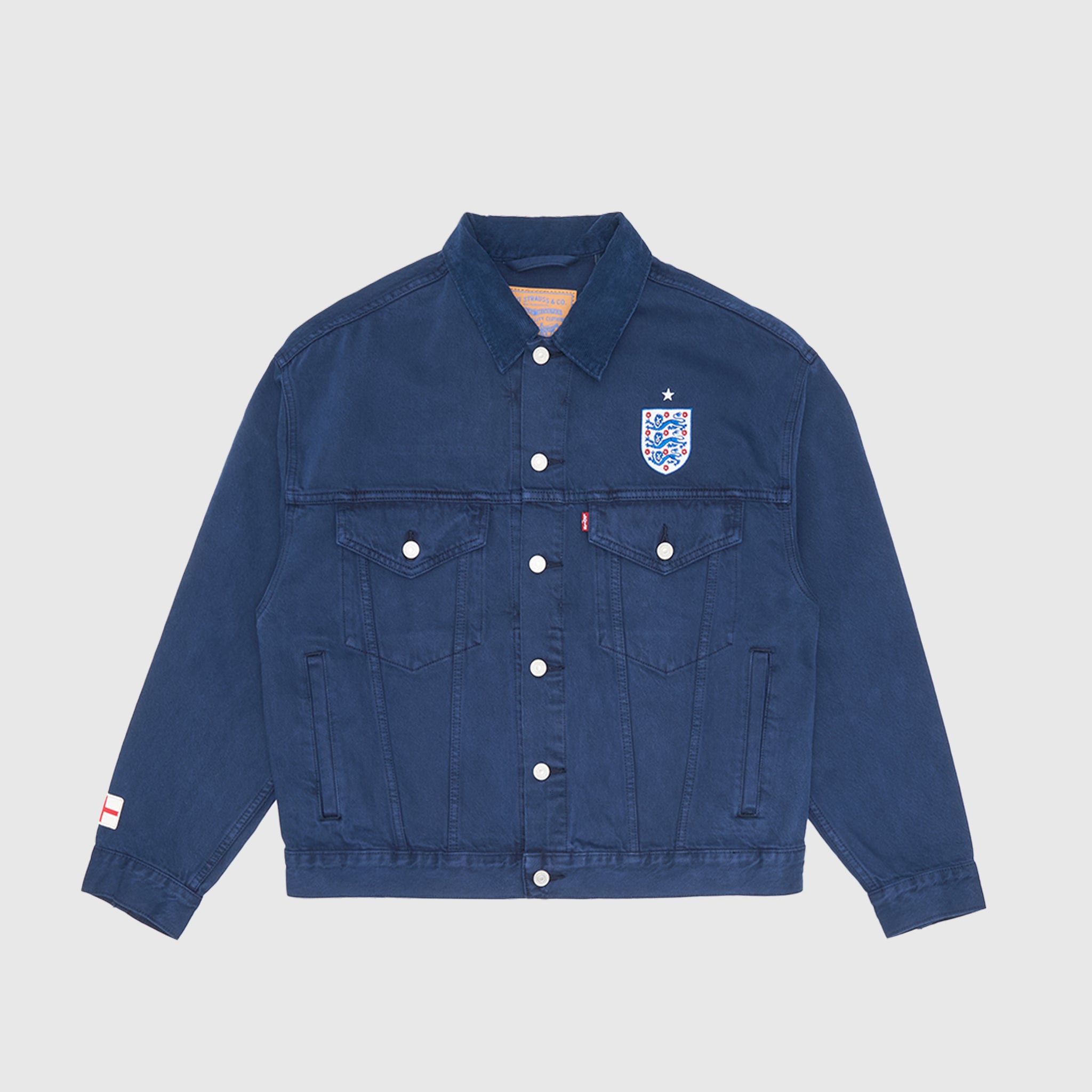 X WC TYPE III TRUCKER JACKET "ENGLAND"