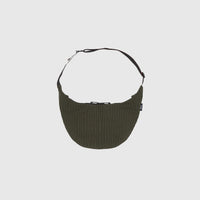 MEN'S CHECK SLING BAG