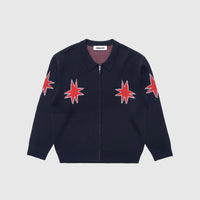 KIKI ZIP KNIT L/S POLO