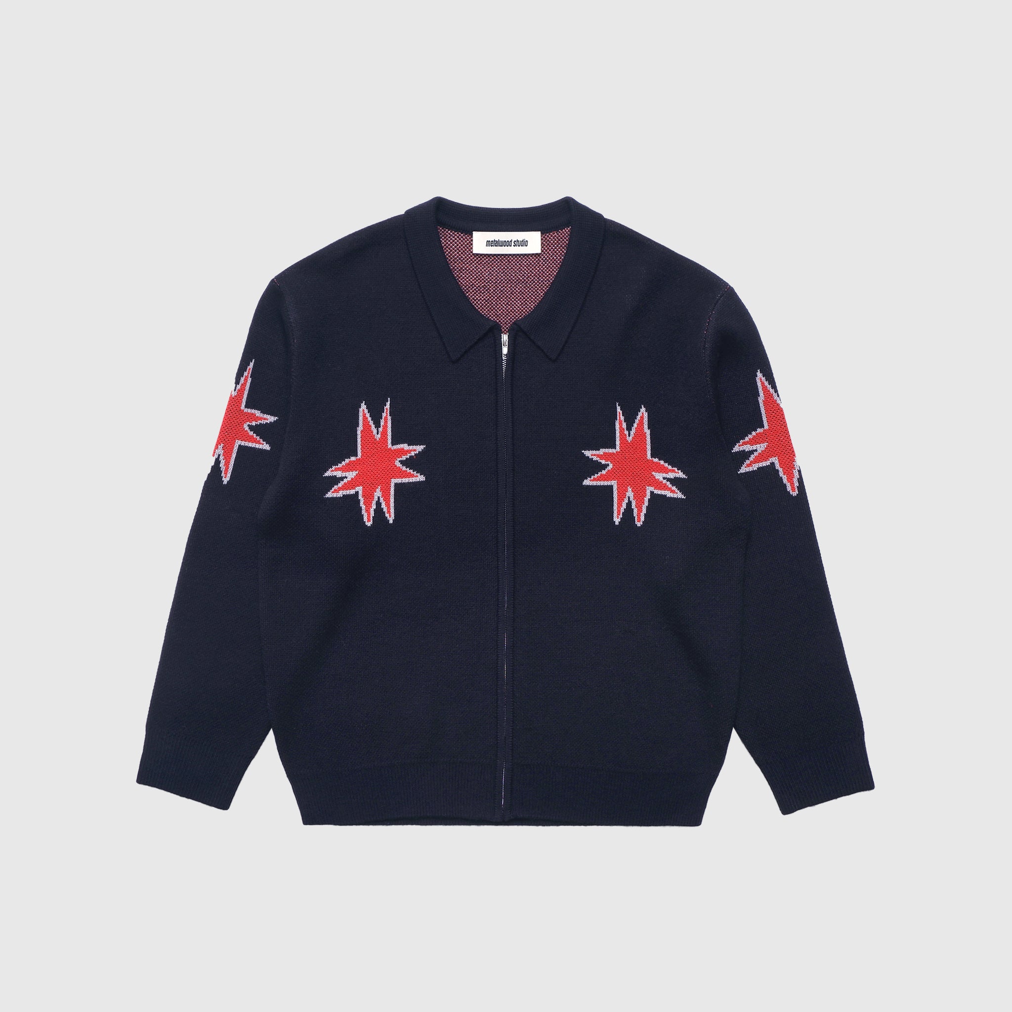 KIKI ZIP KNIT L/S POLO