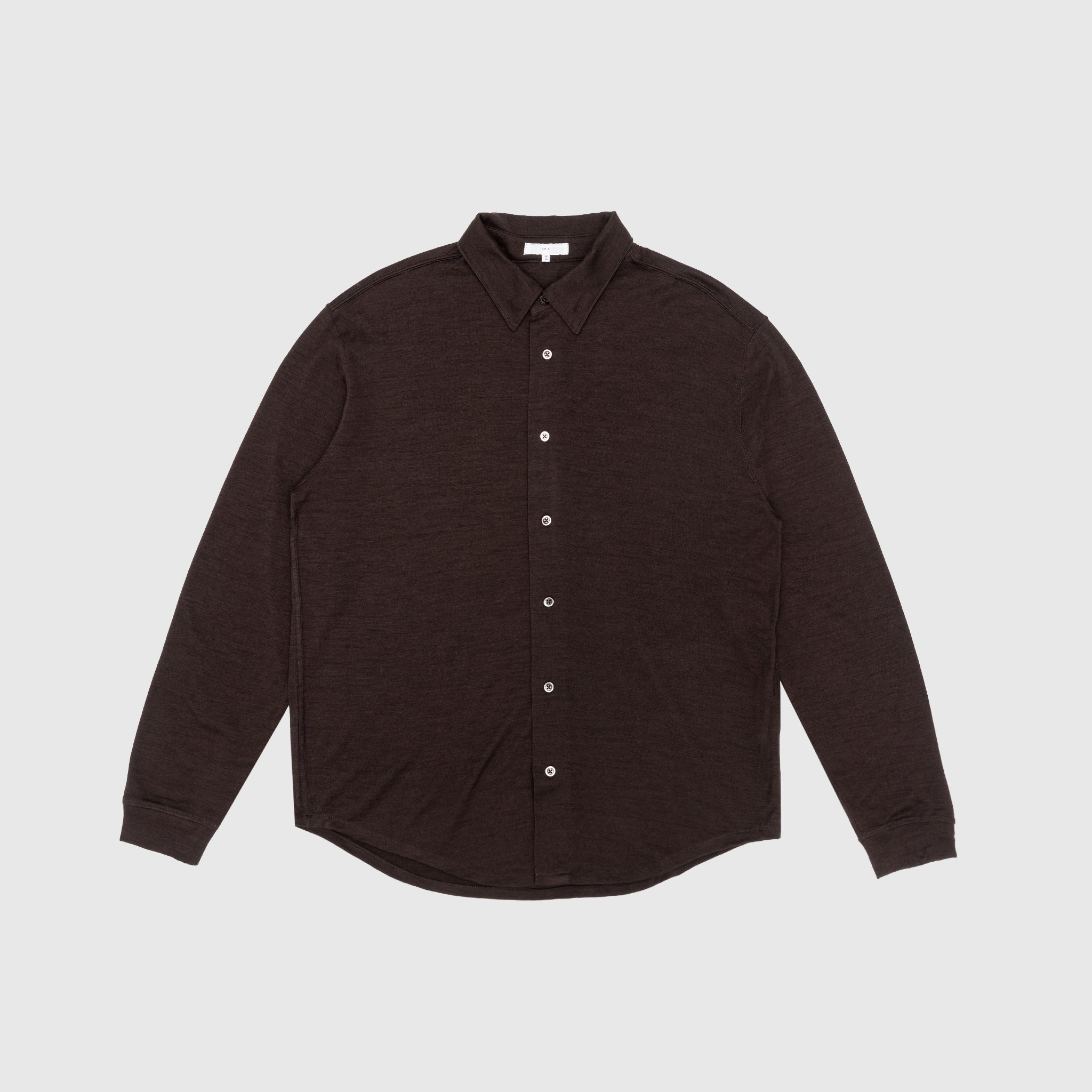 WOOL BUTTON UP