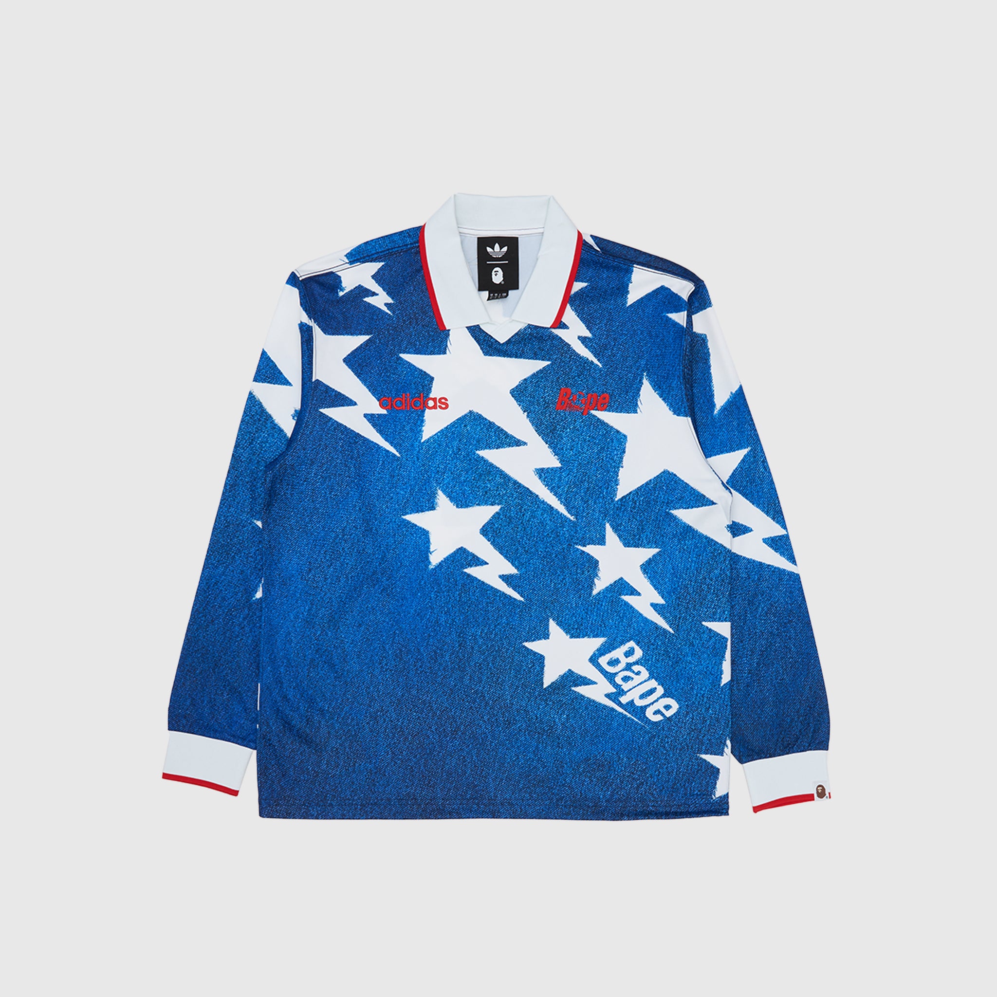 x BAPE LSL STAR JERSEY