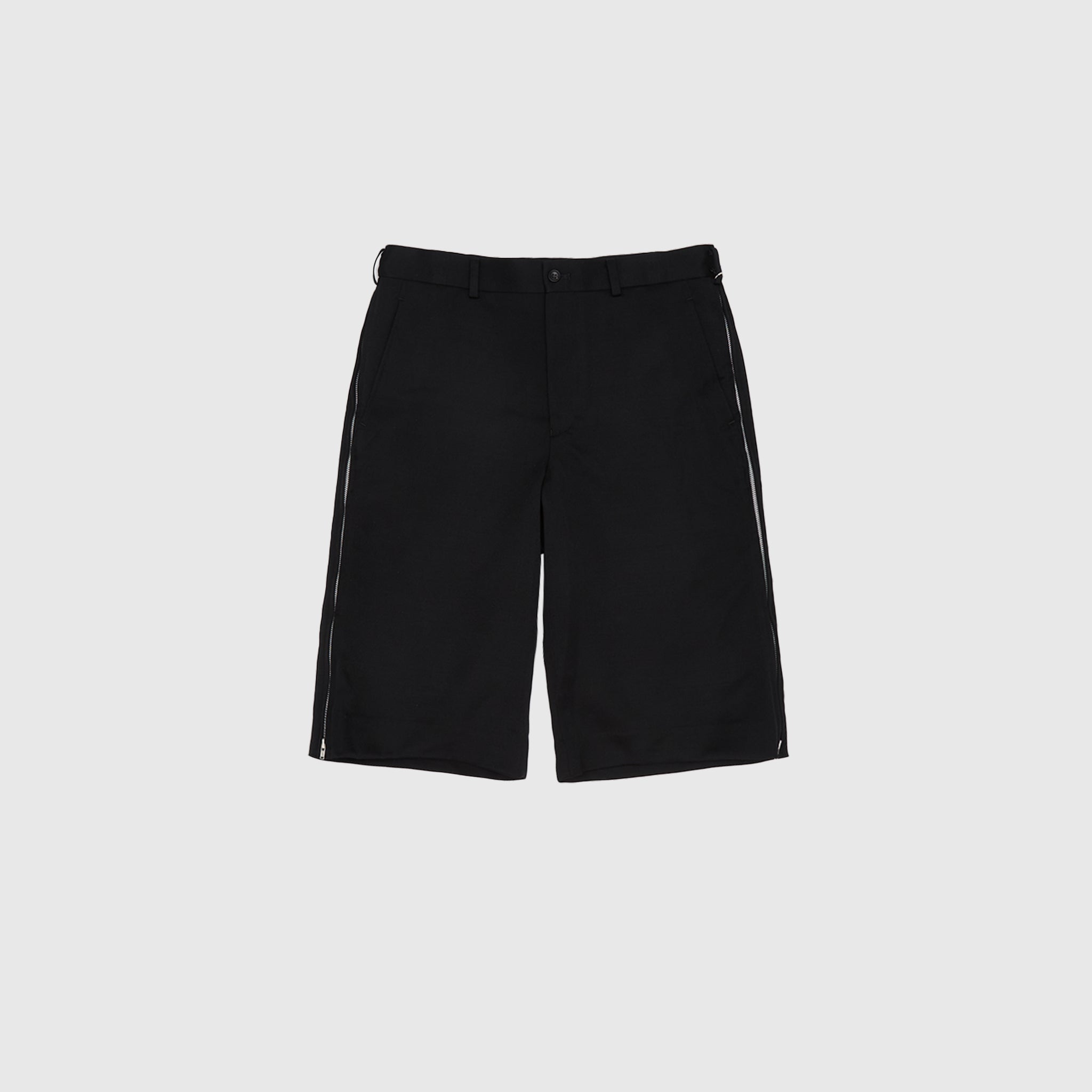 WOOL ZIP SHORTS
