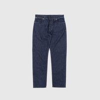 INDIGO DENIM-RINSED JEANS