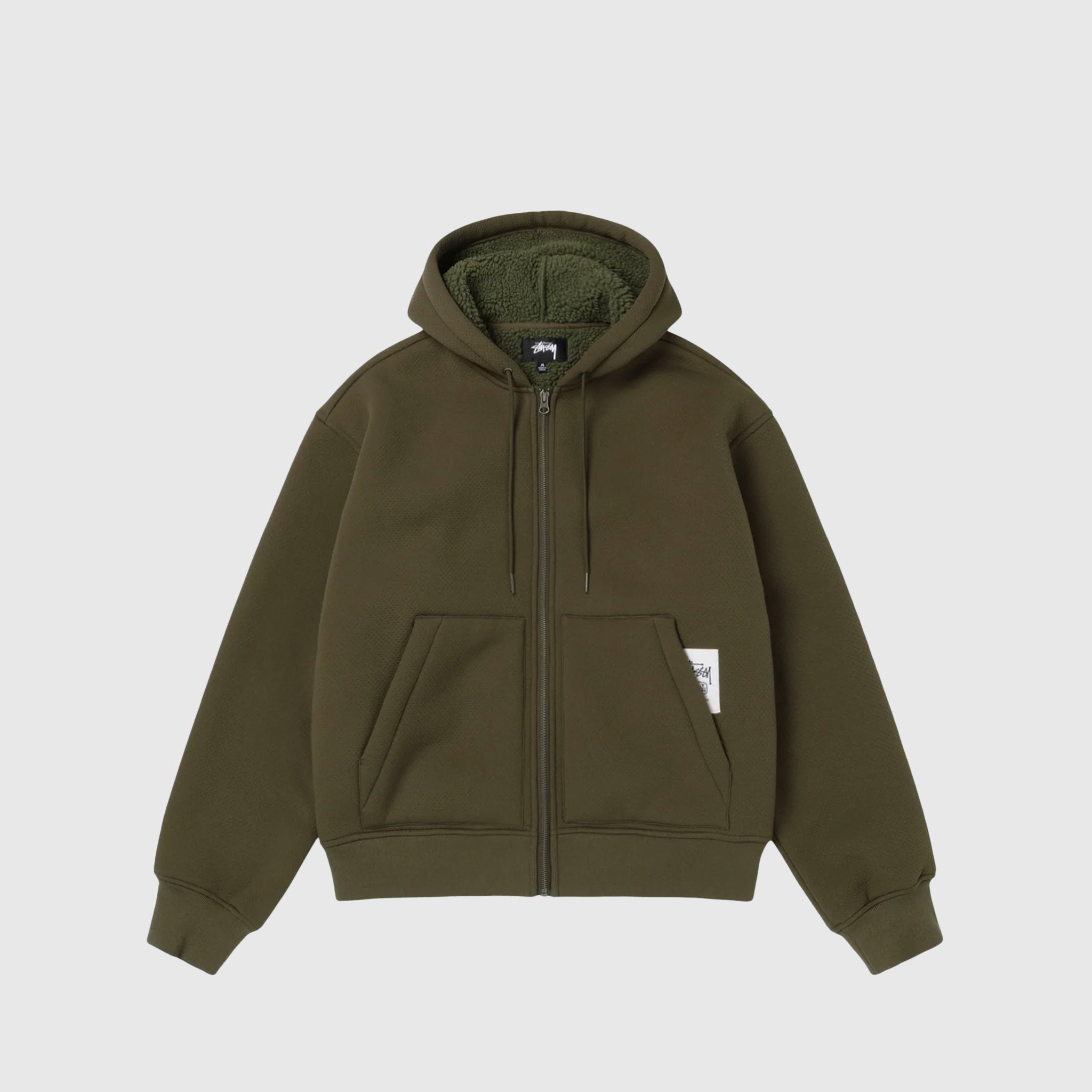 BONDED SHERPA LINED HOOD
