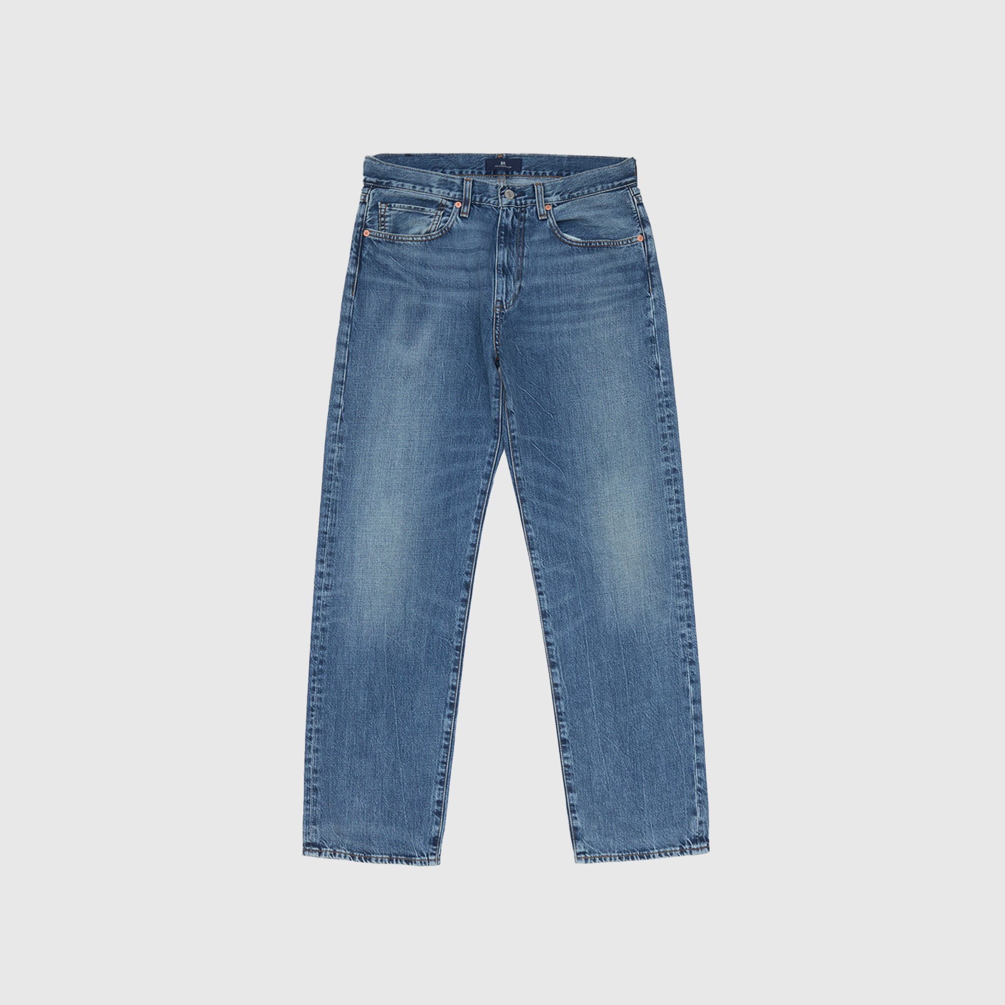 BLUE TAB ANCHOR RELAXED JEANS