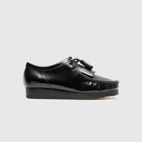 WALLABEE "BLACK HISHINE LEATHER"