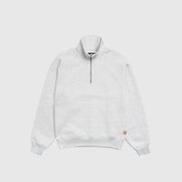 FLEECE RAGLAN ZIP MOCK