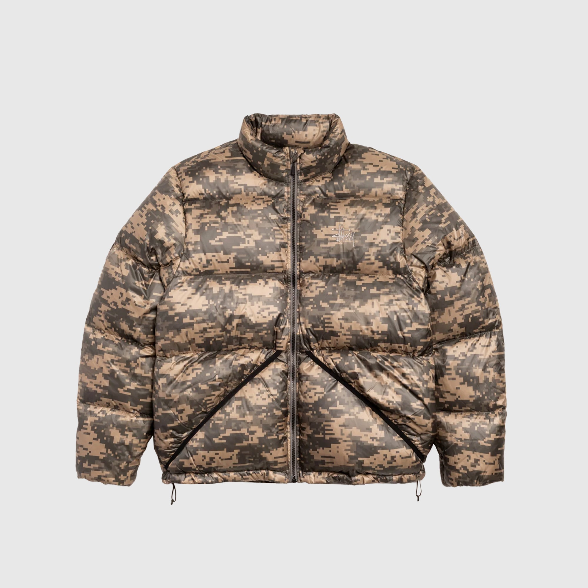 MICRO RIPSTOP DOWN MOCK