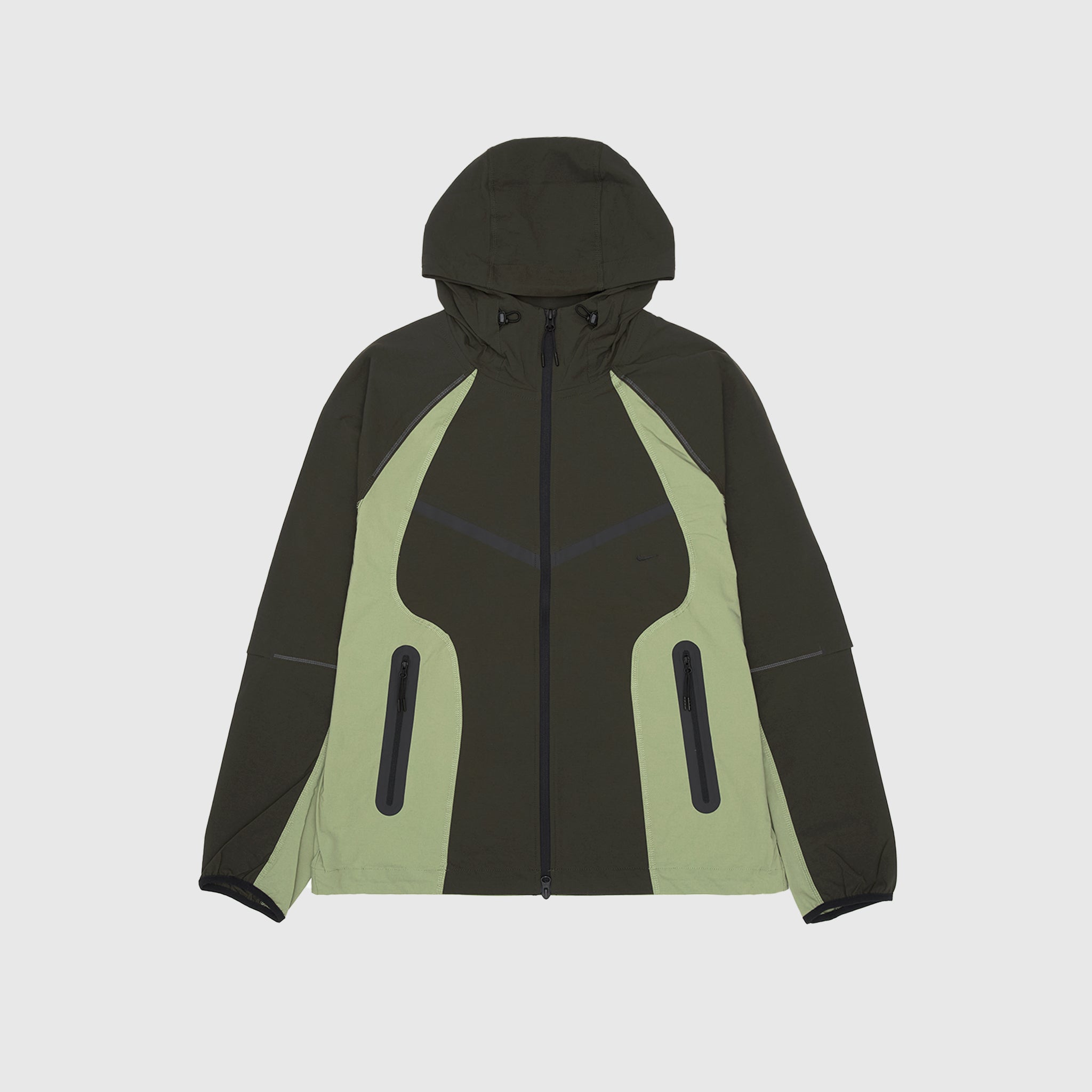 TECH DRI-FIT WOVEN COLOR-BLOCK WINDRUNNER LOOSE JACKET