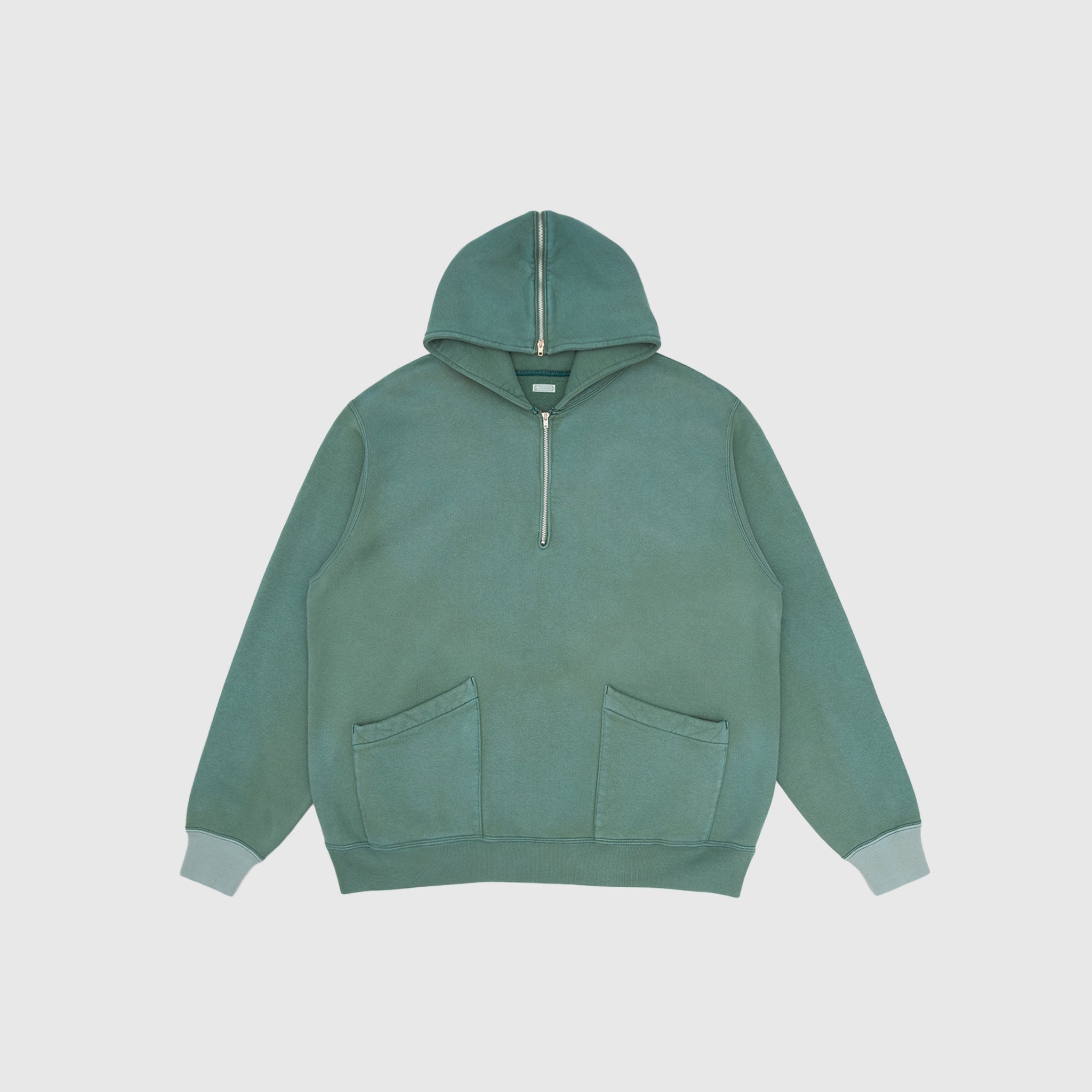 VINTAGE SAILOR HOOD HALF-ZIP SWEATSHIRT