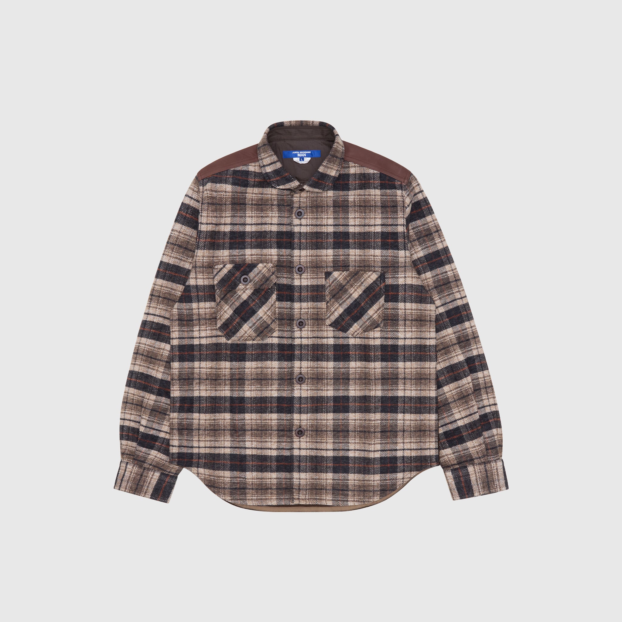 COTTON CORDUROY FLANNEL SHIRT