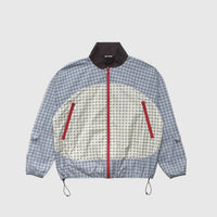 DOUBLE PLAID WINDBREAKER JACKET
