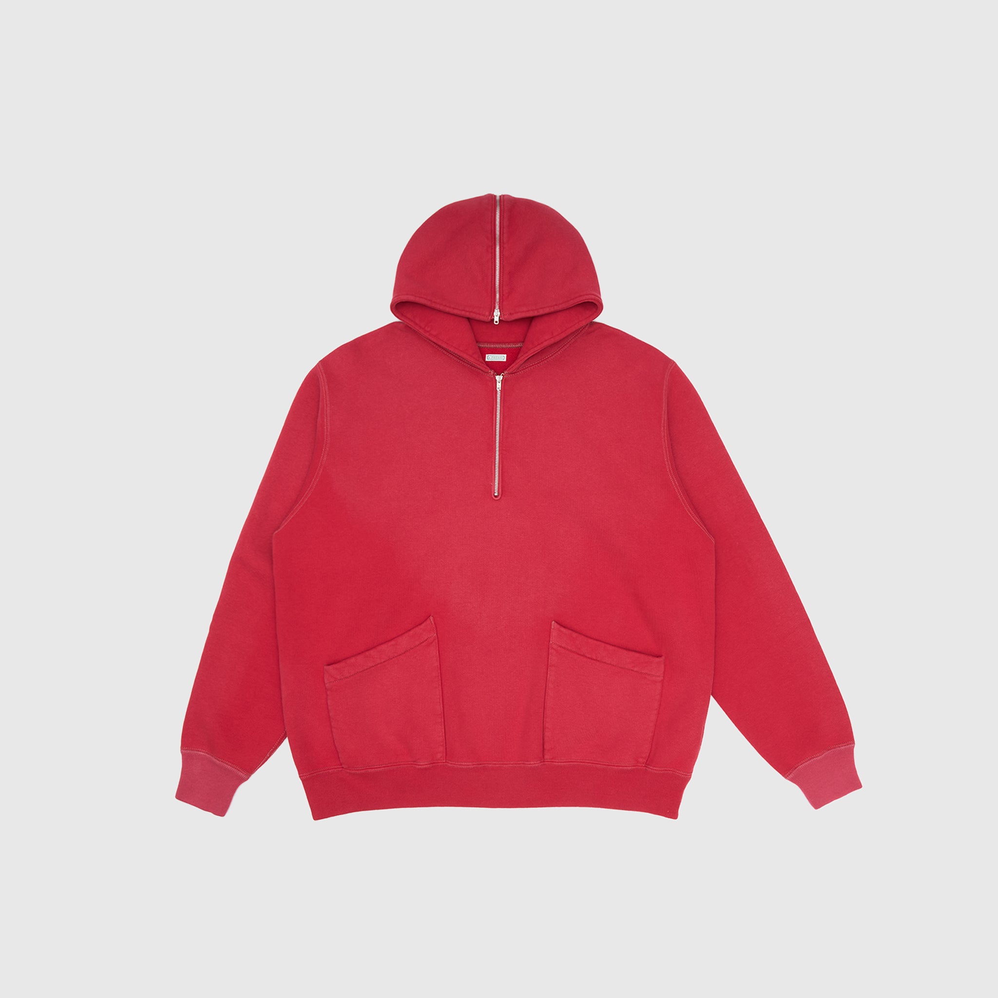 VINTAGE SAILOR HOOD HALF-ZIP SWEATSHIRT