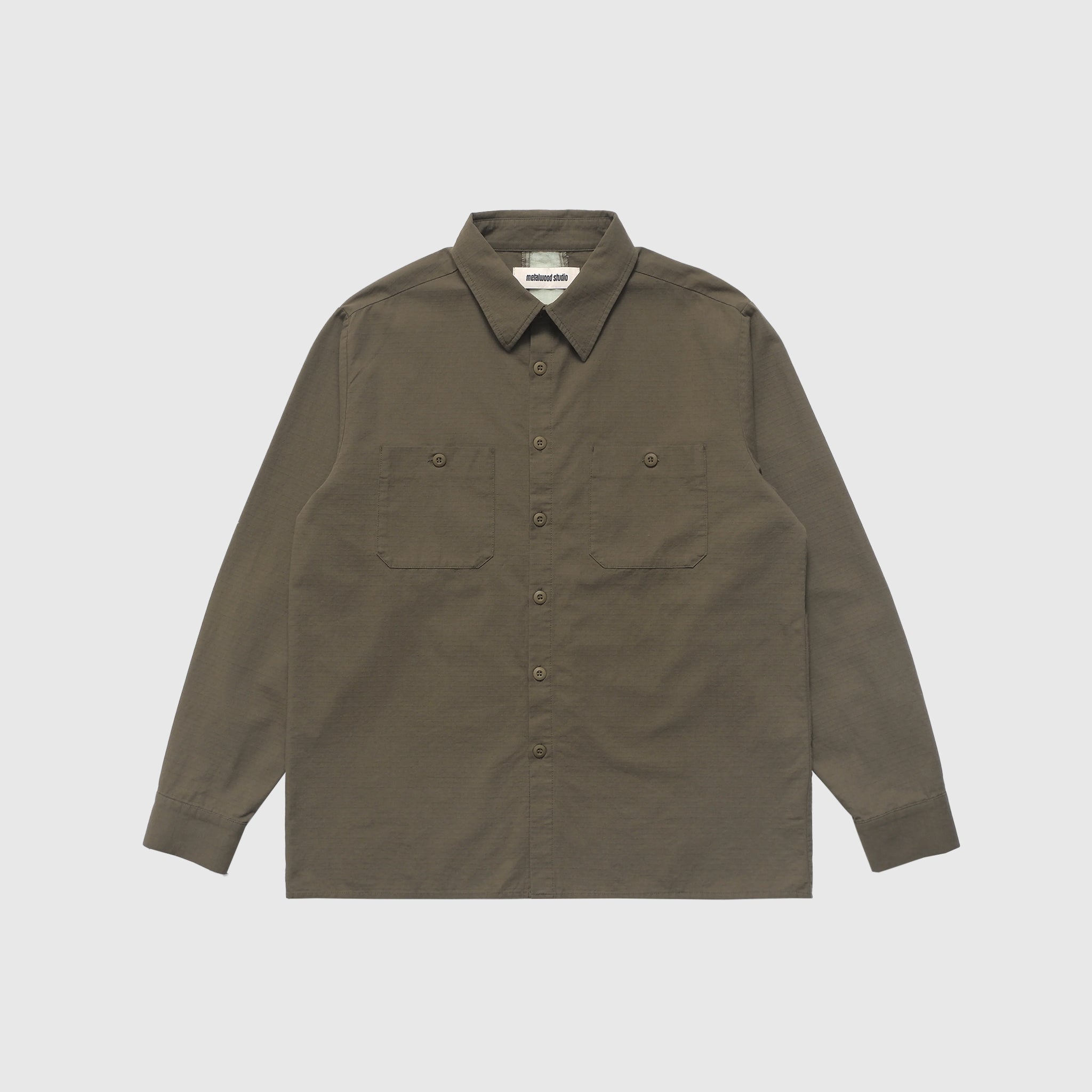 PANELED WORK SHIRT