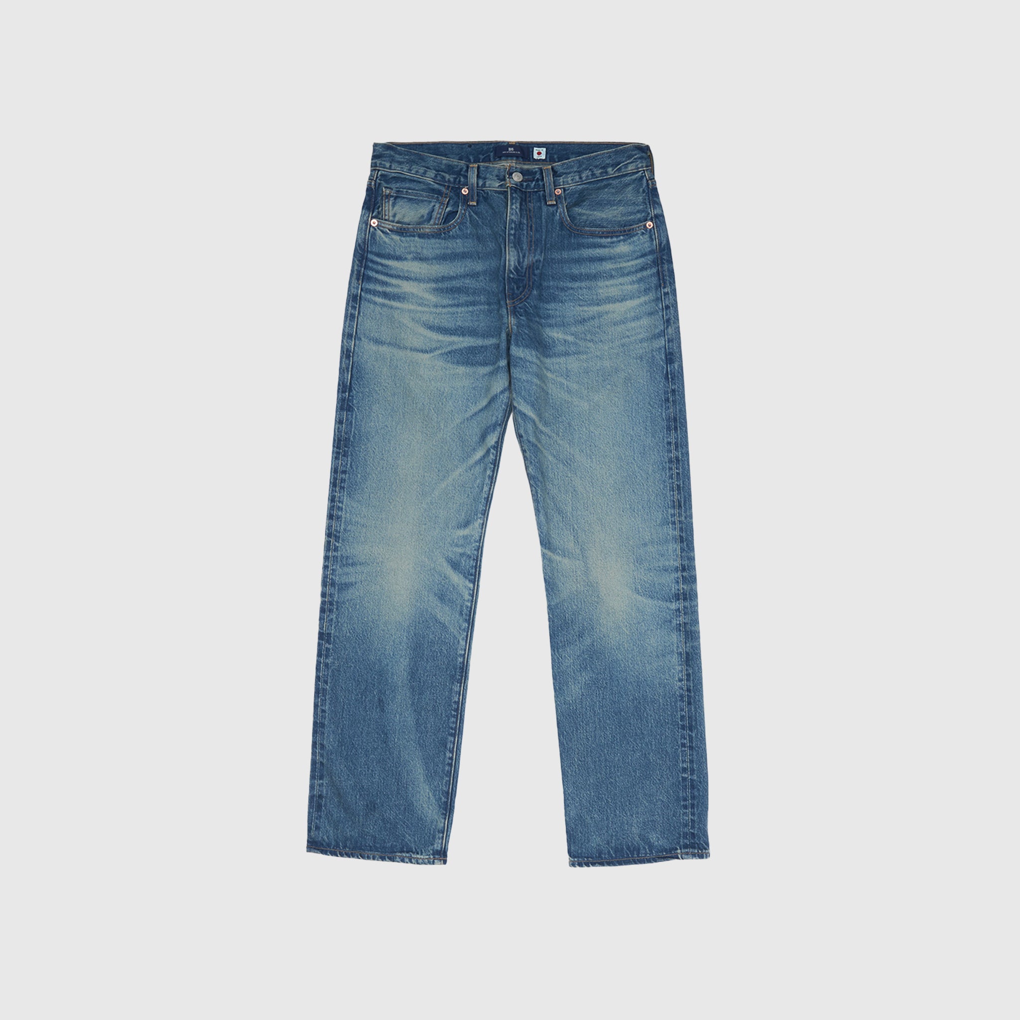 BLUE TAB ANCHOR RELAXED JEANS