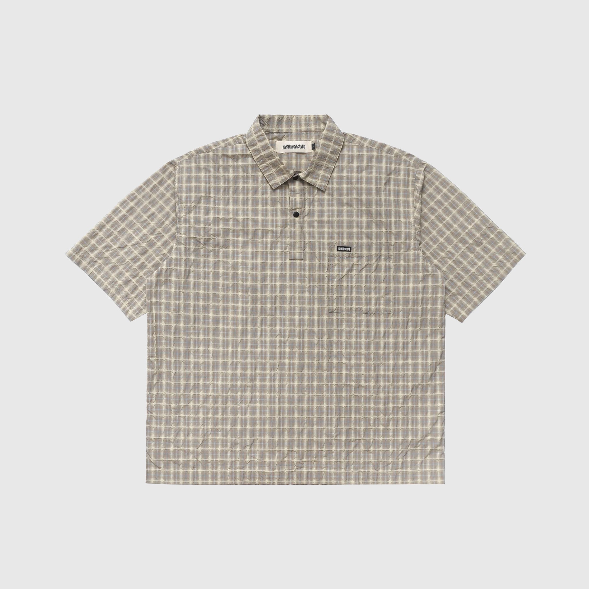OVERSIZED SNAP TOP S/S POLO