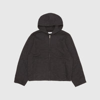 WOOL ZIP HOODIE