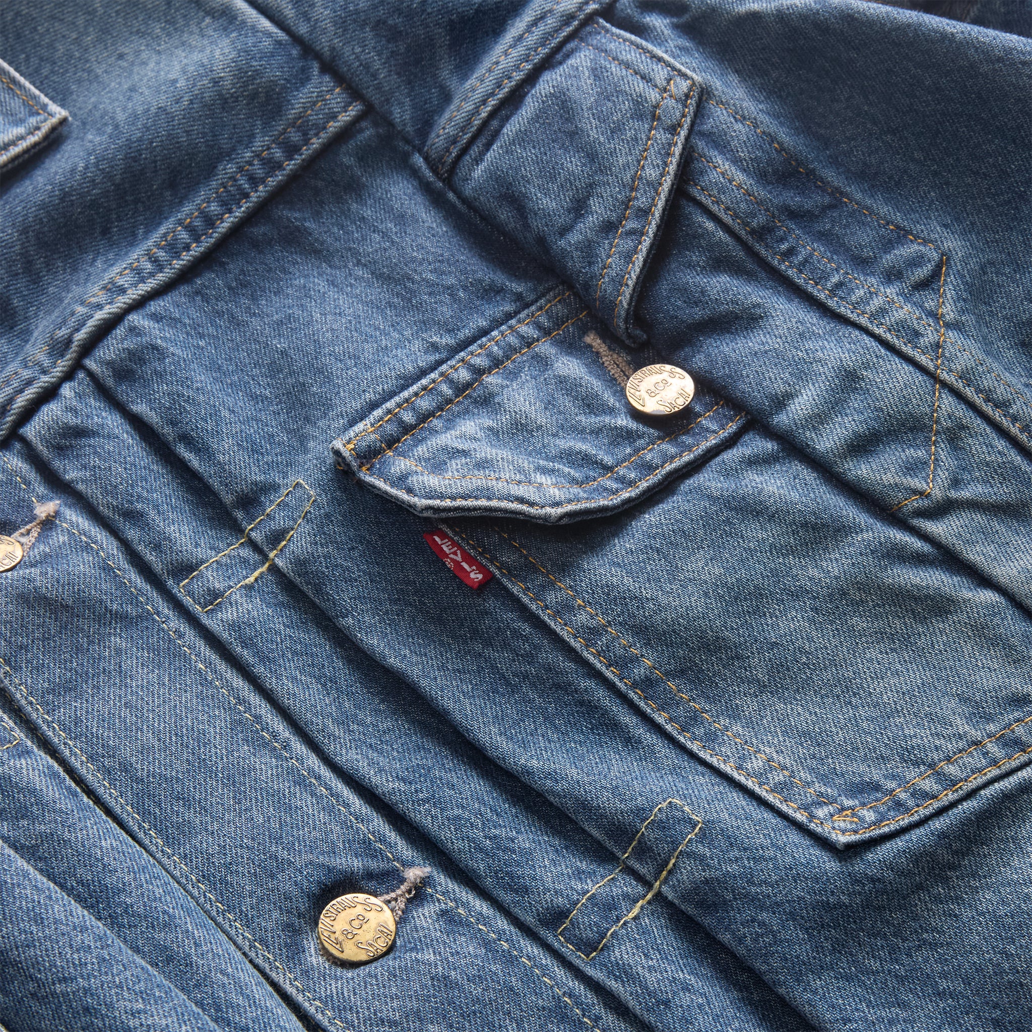 X SACAI TYPE 123 TRUCKER JACKET