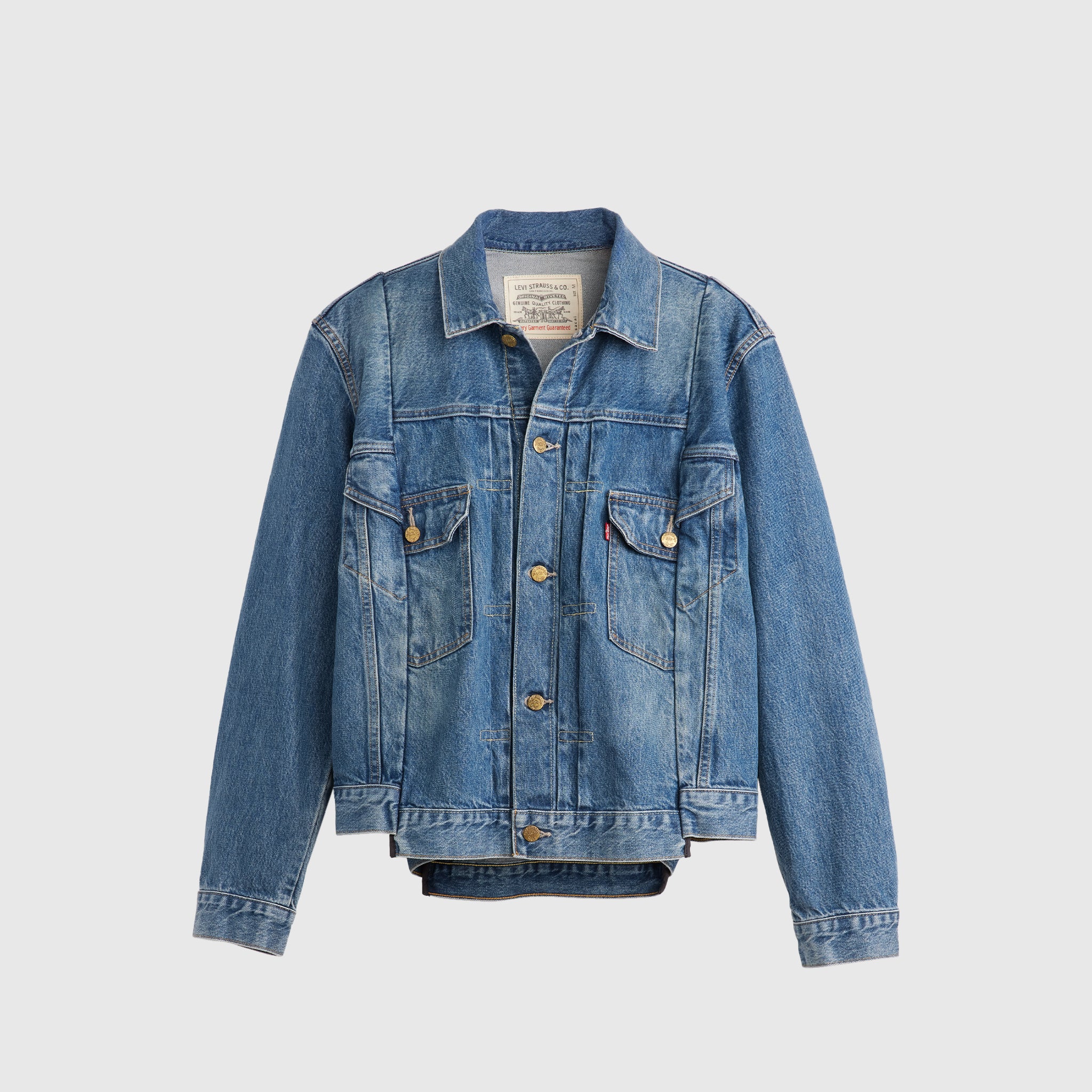 X SACAI TYPE 123 TRUCKER JACKET