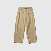 COTTON DRILL WIDE PANTS
