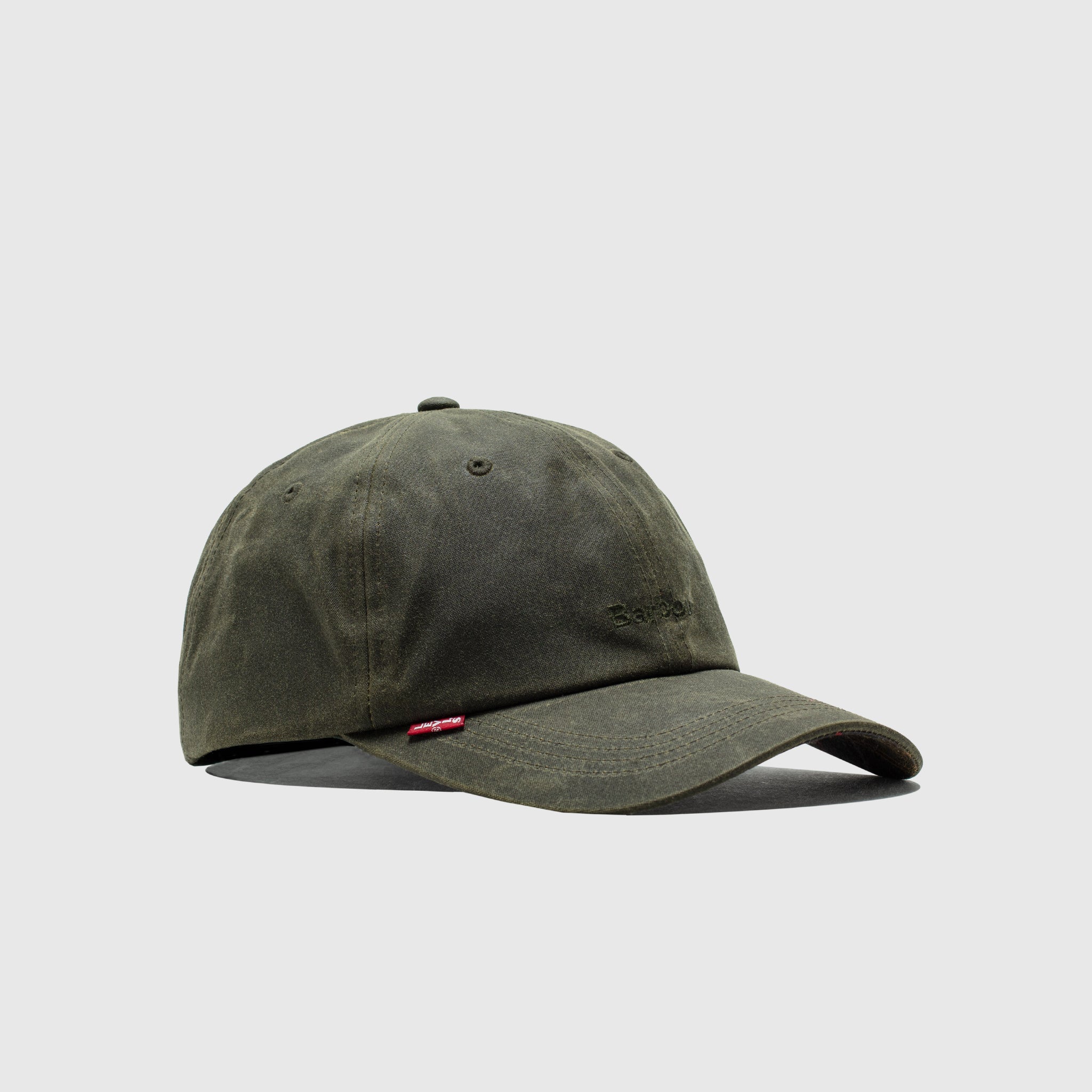 X BARBOUR WAXED 5 PANEL HAT