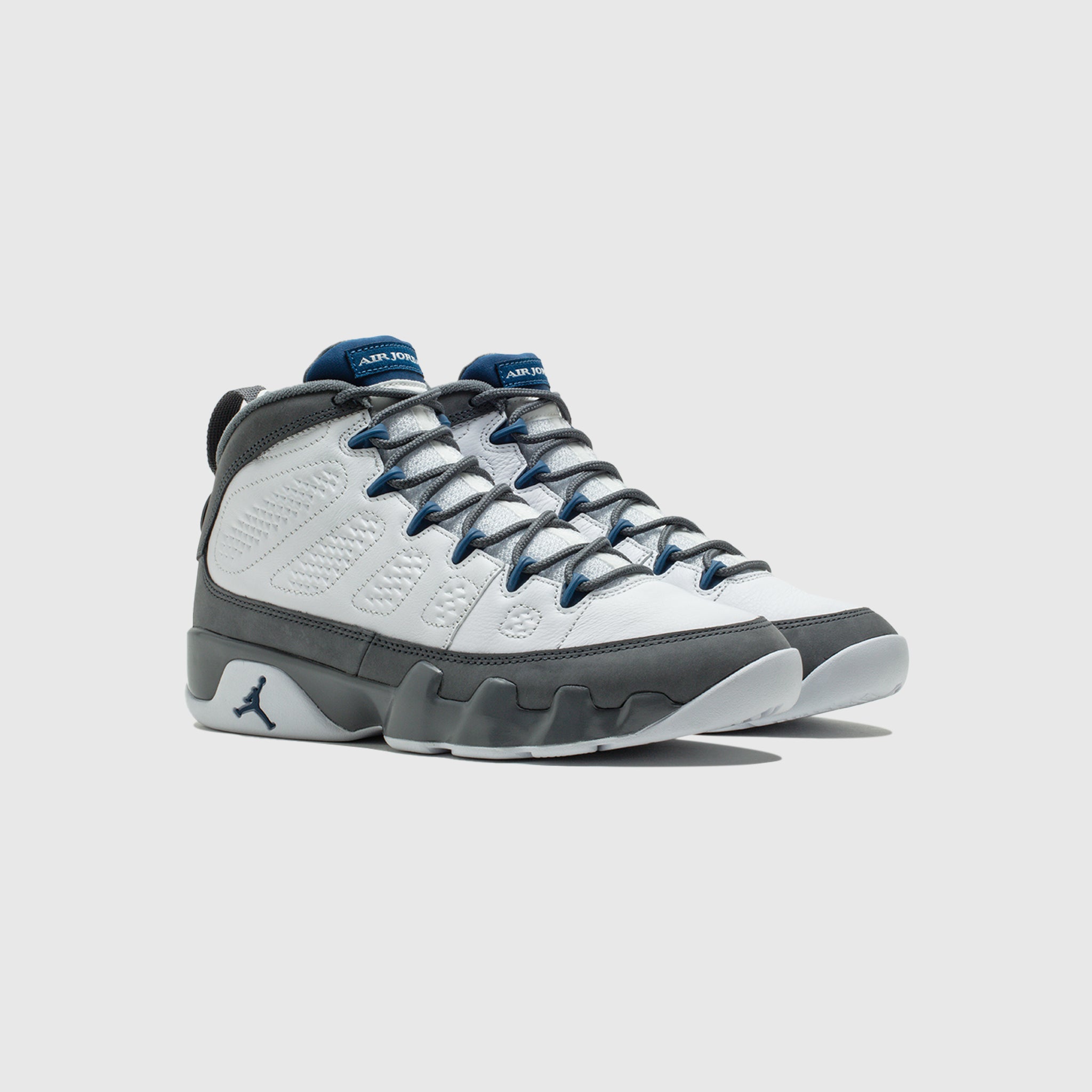 AIR JORDAN 9 RETRO "FLINT GREY AND FRENCH BLUE"