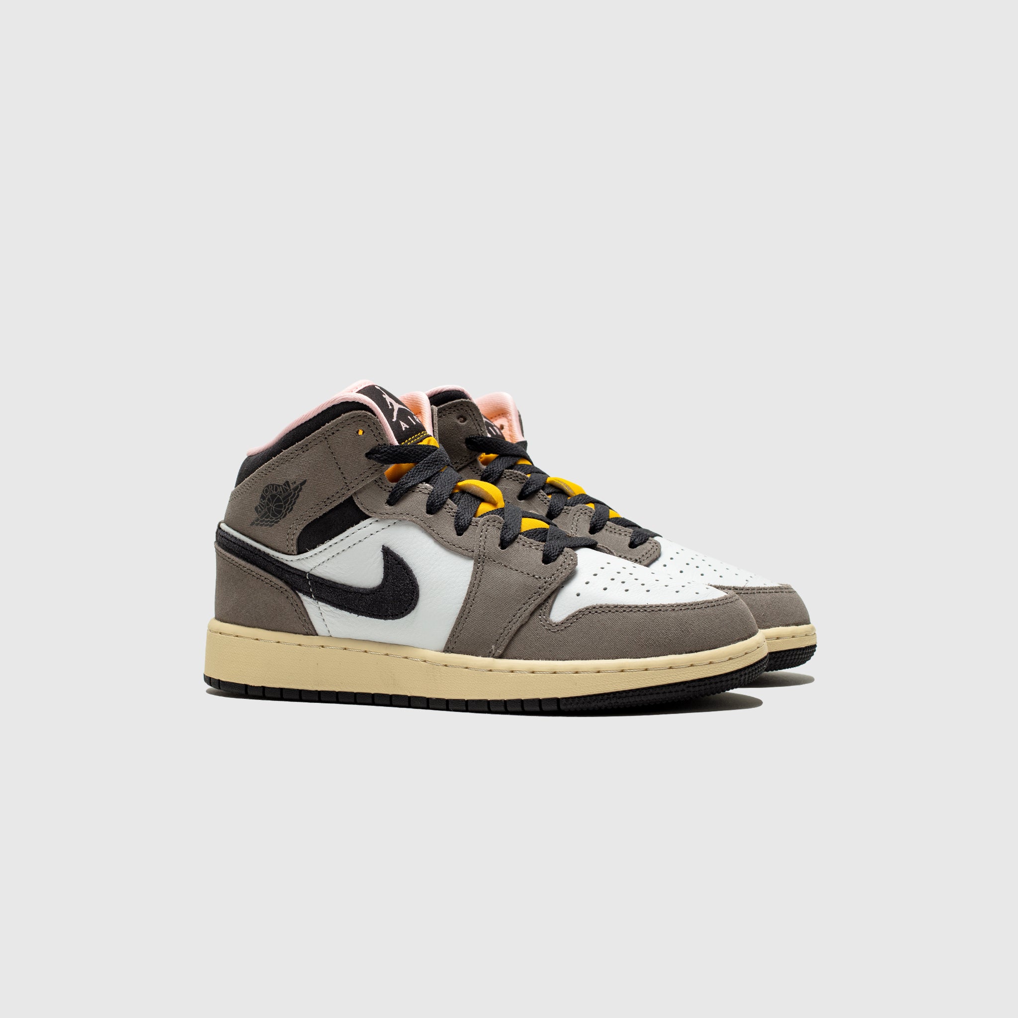 AIR JORDAN 1 MID SE (GS) "CAVE STONE"